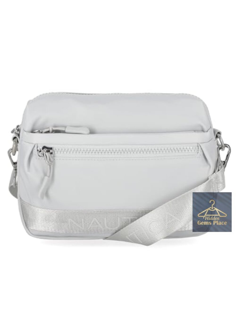 Nylon Bean Bag Crossbody with Adjustable Strap